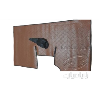 فرش کف چرم دسته دنده دار مارون مشکي آکوستيک راديان پارت