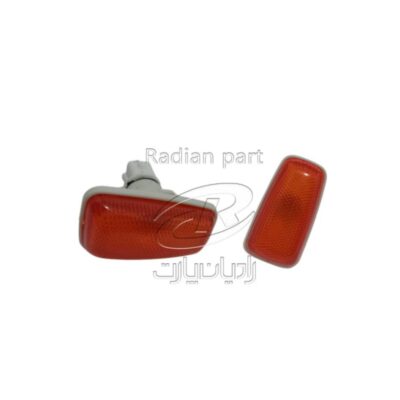 چراغ راهنما روي گلگير مناسب نیسان سایپا راديان پارت 2 عدد انتخاب شود چپ و راست